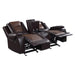 Homelegance Briscoe Reclining Loveseat 9470BR-2 IMAGE 3