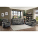 Homelegance Acadia Reclining Fabric Sofa 9801GY-3 IMAGE 4