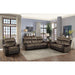 Homelegance Acadia Reclining Fabric Sofa 9801BR-3 IMAGE 3