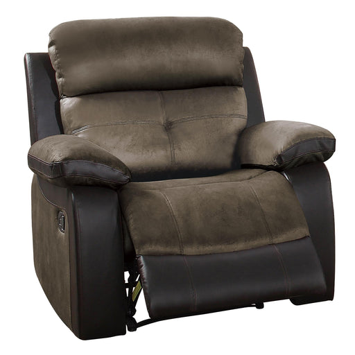 Homelegance Acadia Fabric Recliner 9801BR-1 IMAGE 2