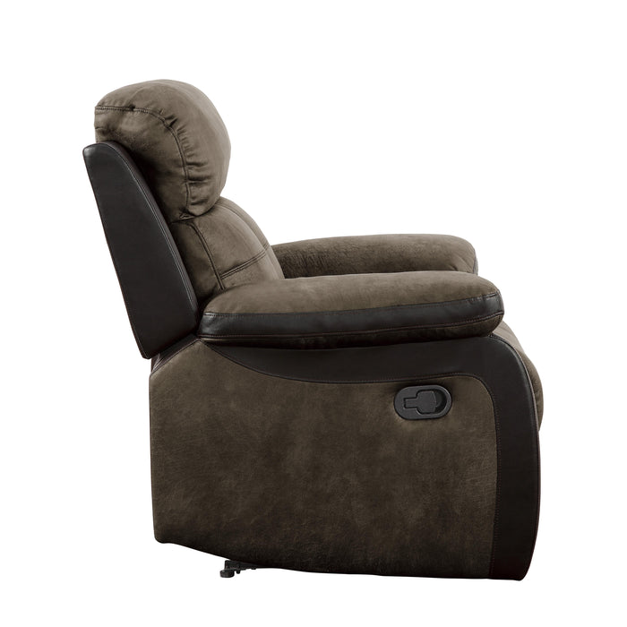 Homelegance Acadia Fabric Recliner 9801BR-1 IMAGE 3