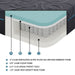 Homelegance Mira MT-H11ET 11" Twin XL Gel-Infused Memory Foam Hybrid Mattress - Dark Grey IMAGE 2