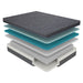 Homelegance Mira MT-H14Q 14" Queen Gel-Infused Memory Foam Hybrid Mattress - Dark Grey IMAGE 4