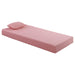 Homelegance Leo MT-PG07PKT 7" Pink Twin Gel-Infused Memory Foam Mattress Set IMAGE 6