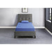 Homelegance Leo MT-PG07BLT 7" Blue Twin Gel-Infused Memory Foam Mattress Set IMAGE 7