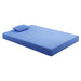 Homelegance Leo MT-PG07BLF 7" Blue Full Gel-Infused Memory Foam Mattress Set IMAGE 5