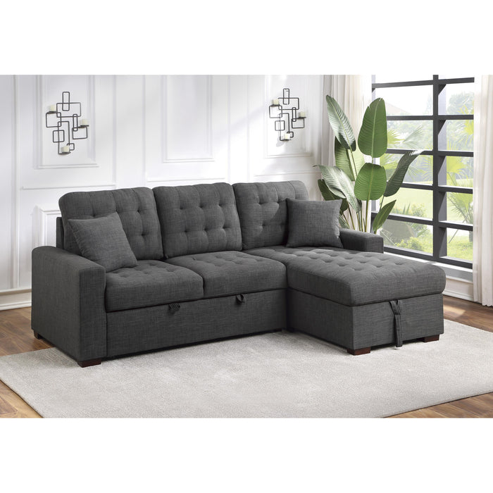 Homelegance McCafferty Fabric 2 pc Sectional 9916DG*SC IMAGE 8