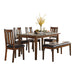 Homelegance Delmar 6 pc Dinette 5511 IMAGE 1