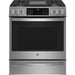 GE Profile 30-inch Slide-In Gas Range with No Preheat Air Fry PGS930YPFS IMAGE 1