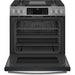 GE Profile 30-inch Slide-In Gas Range with No Preheat Air Fry PGS930YPFS IMAGE 2