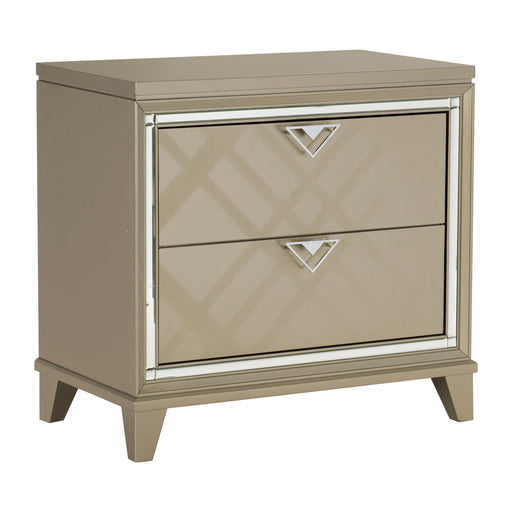 Homelegance Bijou 2-Drawer Nightstand 1522-4WF IMAGE 2