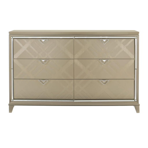 Homelegance Bijou 6-Drawer Dresser 1522-5WF IMAGE 1