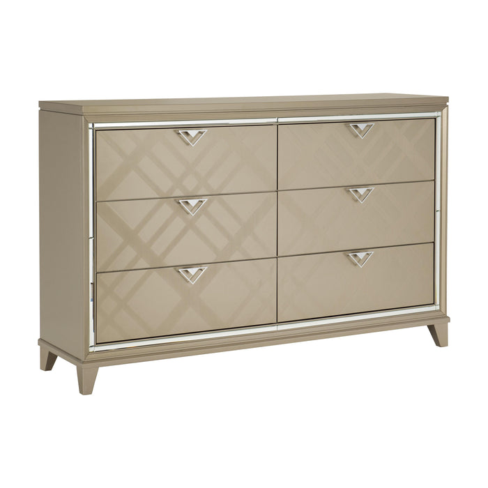 Homelegance Bijou 6-Drawer Dresser 1522-5WF IMAGE 2