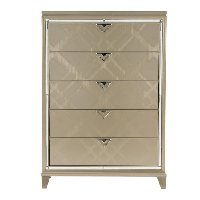 Homelegance Bijou 5-Drawer Chest 1522-9WF IMAGE 1