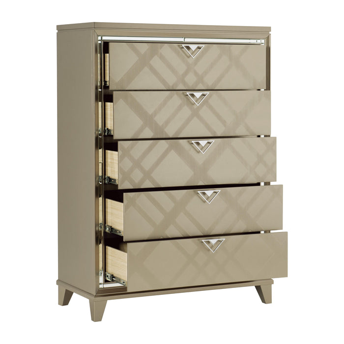 Homelegance Bijou 5-Drawer Chest 1522-9WF IMAGE 3