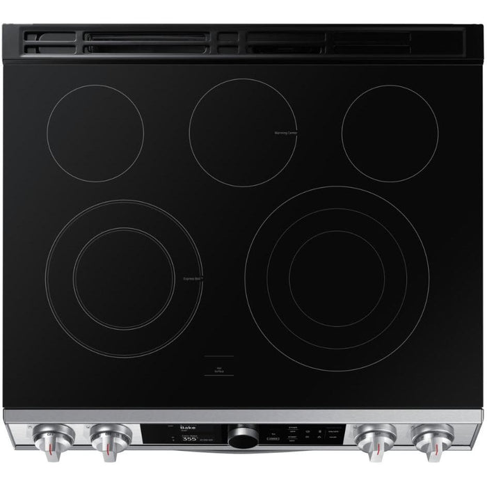 Samsung 30-inch Slide-in Electric Range with Wi-Fi Connectivity NE63T8751SS/AA IMAGE 12