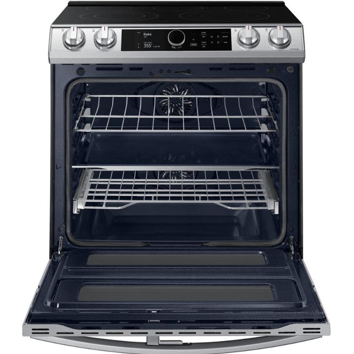 Samsung 30-inch Slide-in Electric Range with Wi-Fi Connectivity NE63T8751SS/AA IMAGE 5