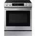 Samsung 30-inch Slide-in Electric Range with Wi-Fi Connectivity NE63T8711SS/AA IMAGE 1