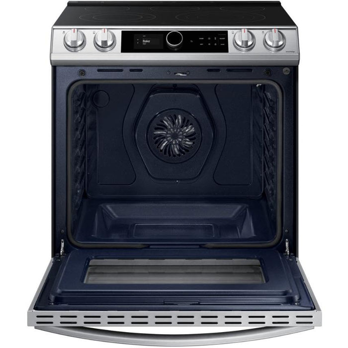 Samsung 30-inch Slide-in Electric Range with Wi-Fi Connectivity NE63T8711SS/AA IMAGE 4