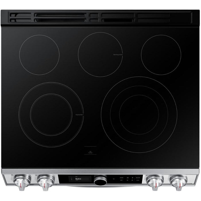 Samsung 30-inch Slide-in Electric Range with Wi-Fi Connectivity NE63T8711SS/AA IMAGE 8