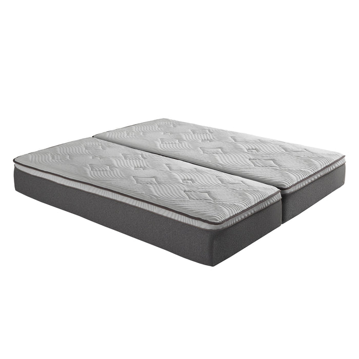 Homelegance Altair MT-G12ET*2 12" Split Eastern King Gel-Infused Memory Foam Mattress (2 pc) IMAGE 1