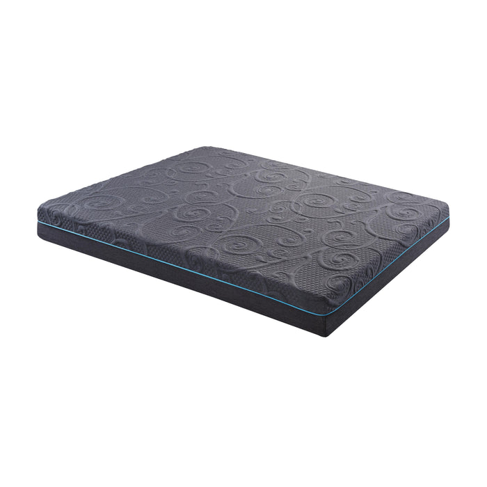 Homelegance Mira MT-H08F 8" Full Gel-Infused Memory Foam Hybrid Mattress - Dark Grey IMAGE 5