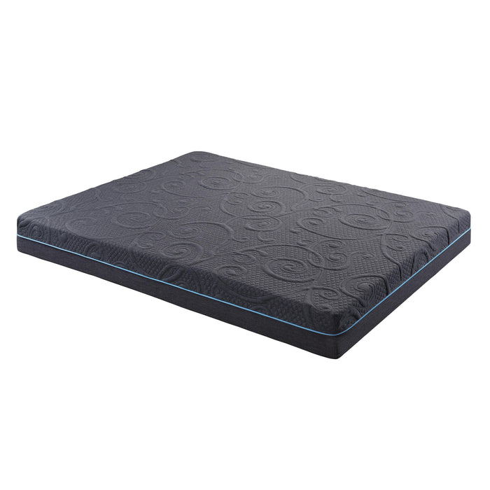 Homelegance Mira MT-H08Q 8" Queen Gel-Infused Memory Foam Hybrid Mattress - Dark Grey IMAGE 5