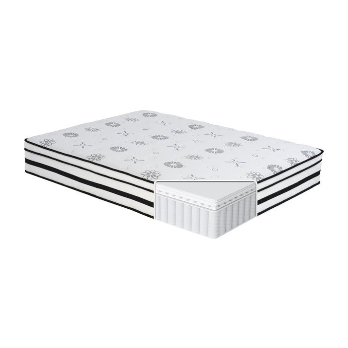 Homelegance Vela MT-PH12T 12" Twin Hybrid Mattress - White IMAGE 4