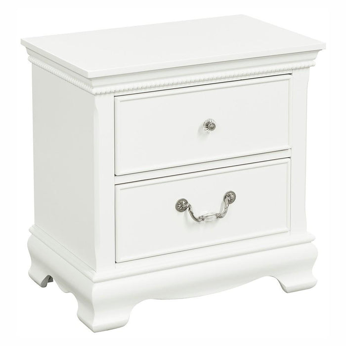 Homelegance Lucida 2-Drawer Kids Nightstand 2039W-4 IMAGE 2