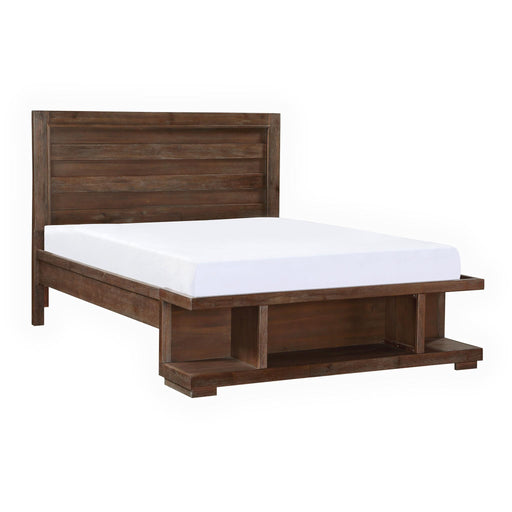 Homelegance Wrangell Queen Platform Bed with Storage 2055-1/2055-2/2055-3 IMAGE 2