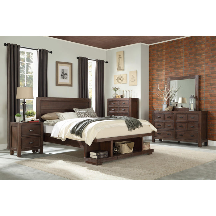 Homelegance Wrangell Queen Platform Bed with Storage 2055-1/2055-2/2055-3 IMAGE 3