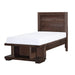 Homelegance Wrangell Twin Platform Bed with Storage 2055T-1/2055T-2/2055T-3 IMAGE 2