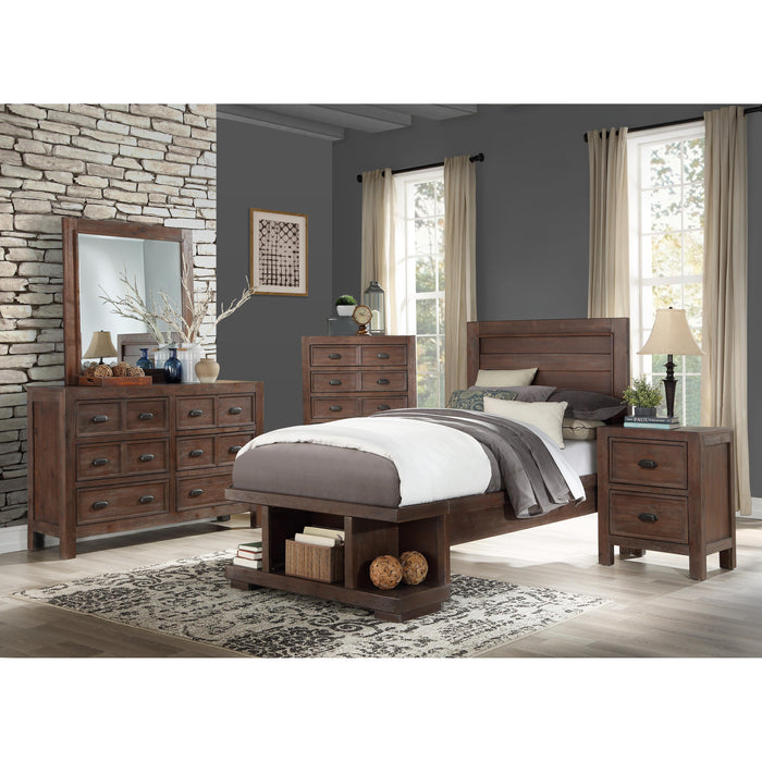 Homelegance Wrangell 2-Drawer Nightstand 2055-4 IMAGE 4