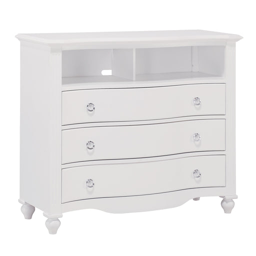 Homelegance Meghan 3-Drawer Kids Media Chest 2058WH-11 IMAGE 2