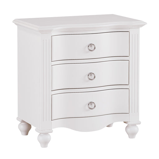 Homelegance Meghan 3-Drawer Kids Nightstand 2058WH-4 IMAGE 2