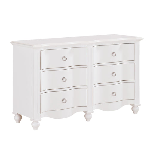 Homelegance Meghan 6-Drawer Kids Dresser 2058WH-5 IMAGE 2