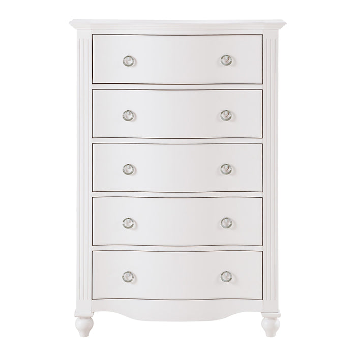 Homelegance Meghan 5-Drawer Kids Chest 2058WH-9 IMAGE 1