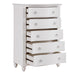 Homelegance Meghan 5-Drawer Kids Chest 2058WH-9 IMAGE 3