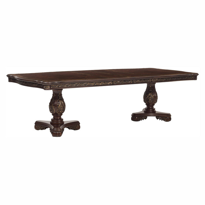 Homelegance Deryn Park Dining Table with Pedestal Base 2243-114* IMAGE 4