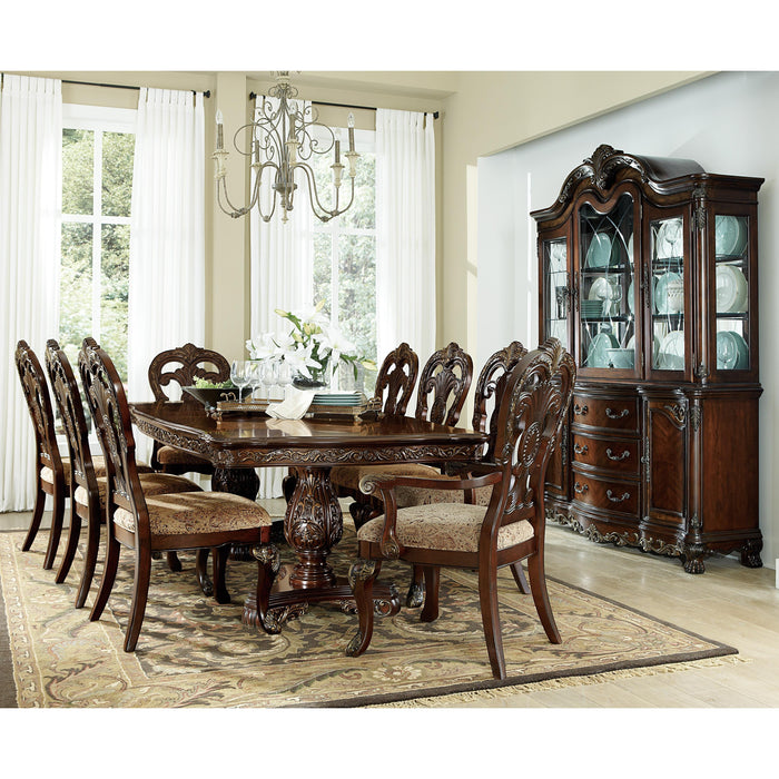 Homelegance Deryn Park Dining Table with Pedestal Base 2243-114* IMAGE 6