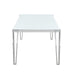 Coaster Furniture Pauline Dining Table with Glass Top 193001 IMAGE 3