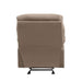 Acme Furniture Arcadia Fabric Recliner with Wall Recline 00627 IMAGE 4