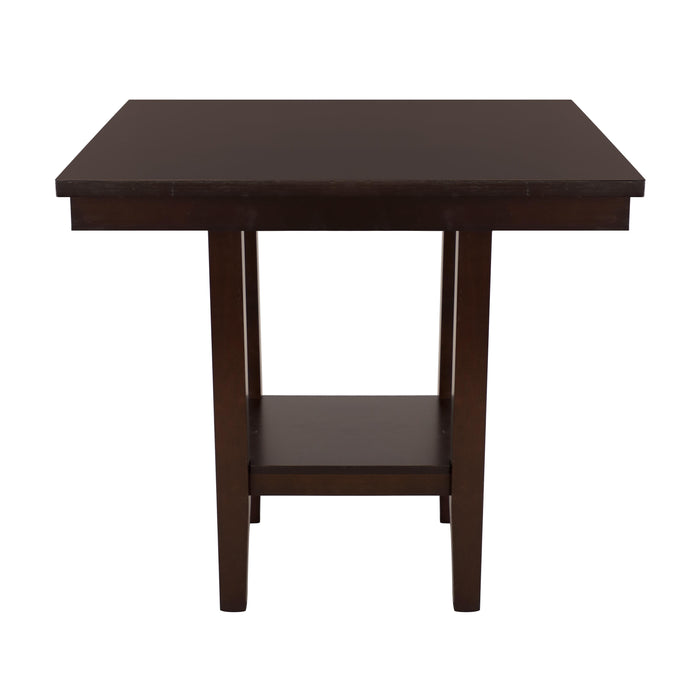 Homelegance Square Diego Counter Height Dining Table with Pedestal Base 5460-36 IMAGE 1