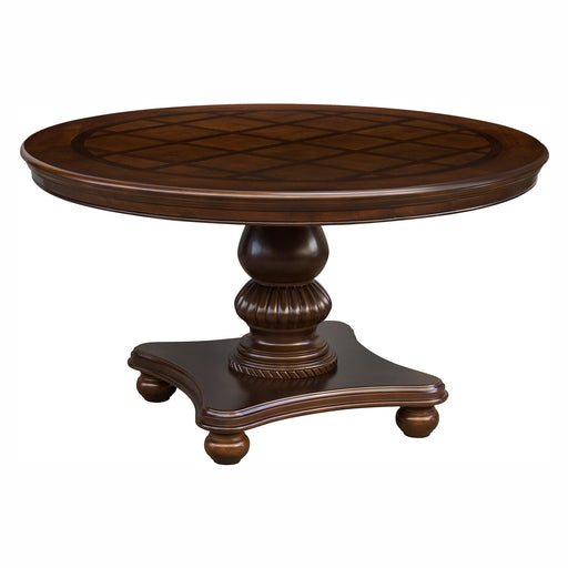 Homelegance Round Lordsburg Dining Table with Pedestal Base 5473-54* IMAGE 2