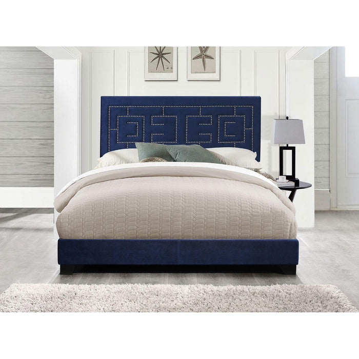 Acme Furniture Ishiko III King Upholstered Panel Bed 21637EK IMAGE 1