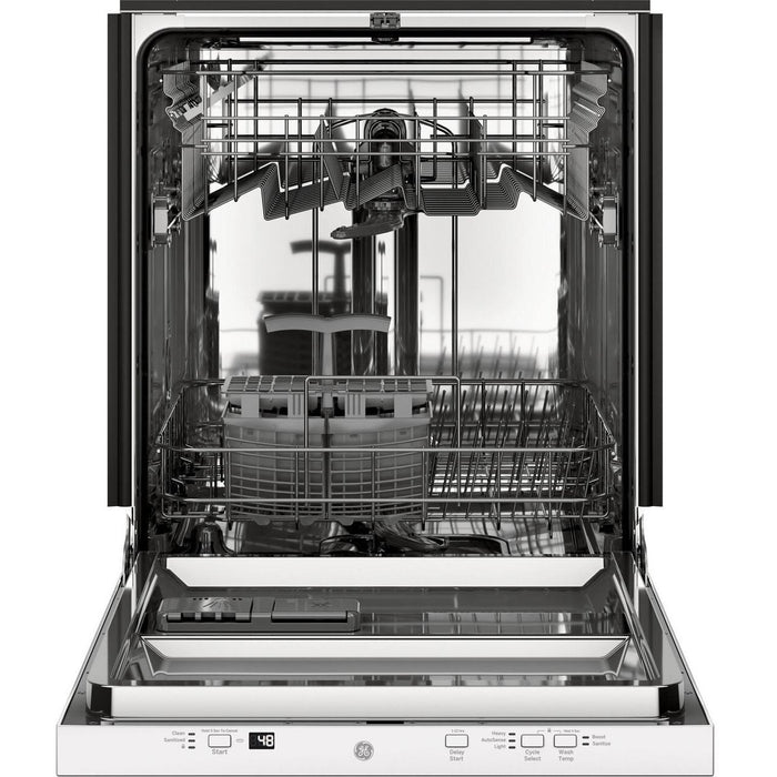 GE 24-inch Built-in Dishwasher with Sanitize Option GDT226SGLWW IMAGE 3