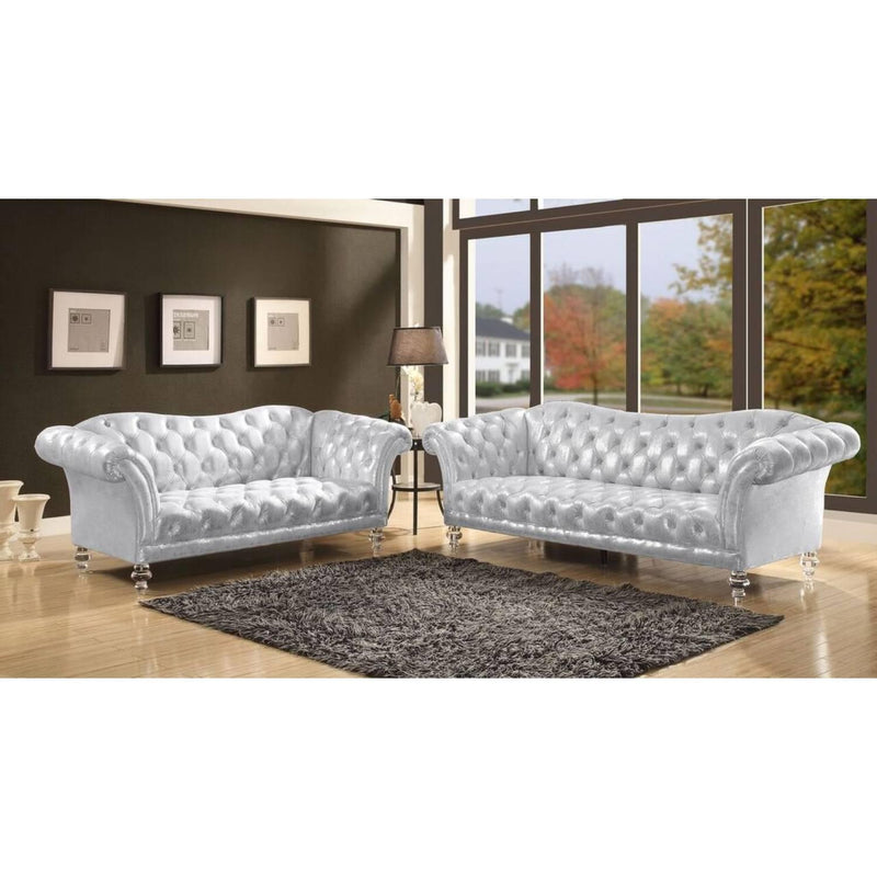 Acme Furniture Dixie Stationary Fabric Sofa 52780 IMAGE 3
