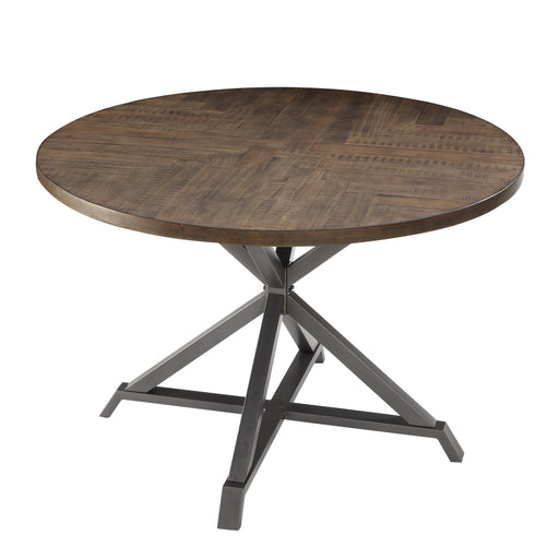 Homelegance Round Fideo Dining Table with Pedestal Base 5606-45RD IMAGE 2