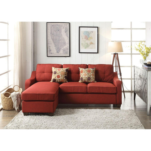 Acme Furniture Cleavon II Fabric 2 pc Sectional 53740 IMAGE 2