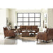 Coaster Furniture Leaton Stationary Leather Match Sofa 509441 IMAGE 2